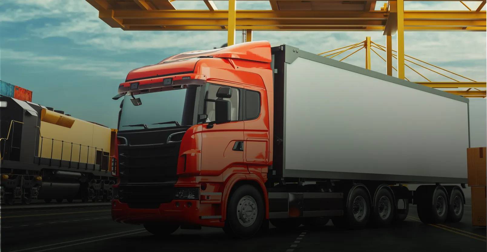 Road freight services between Ireland and Europe